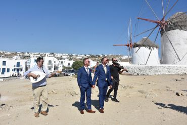 John & Kevin's - Wedding 15 mykonos wedding gay wedding john kevin 13