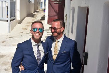 John & Kevin's - Wedding 3 mykonos wedding gay wedding john kevin 01