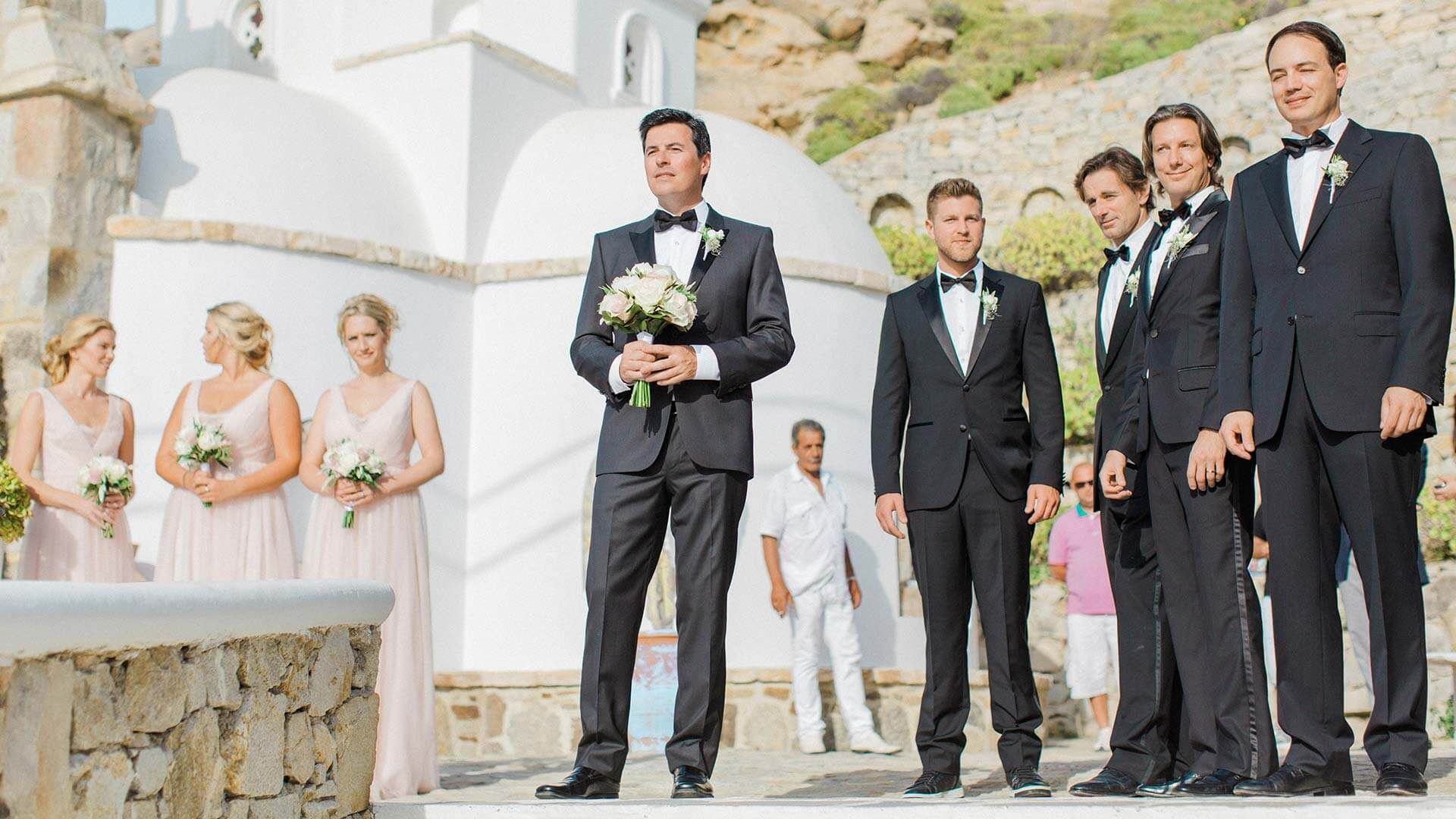 Mykonos wedding in Greece wedding planning services