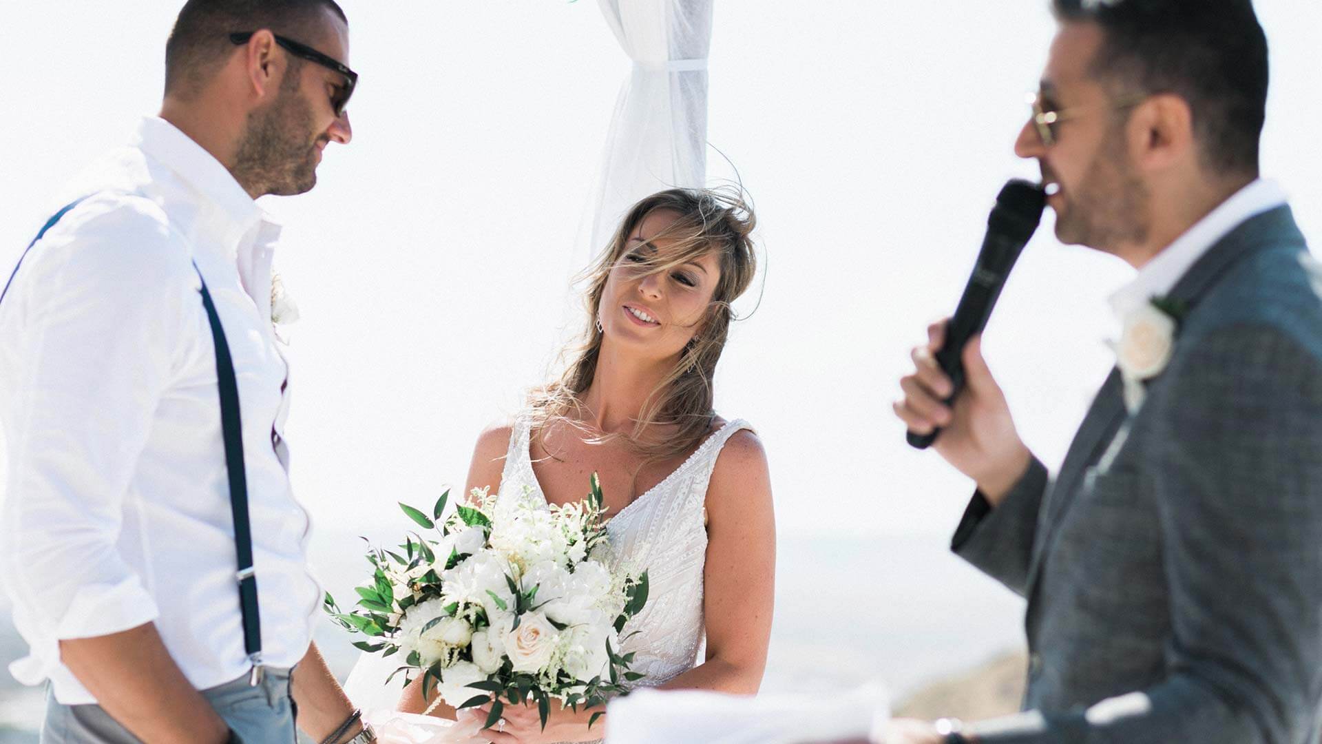 Wedding Blessing in Mykonos