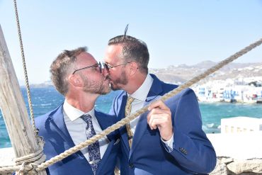 mykonos wedding gay wedding john kevin 16 11b45754