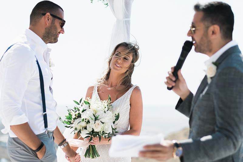 Mykonos wedding in Greece wedding planning services