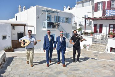 mykonos wedding gay wedding john kevin 08 78a4265a