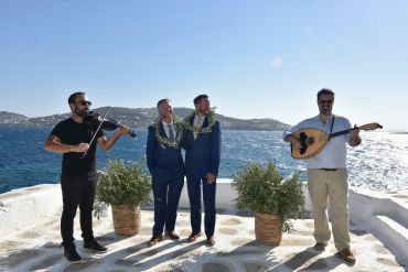 mykonos wedding gay wedding john kevin 48 af436c89