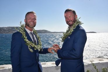mykonos wedding gay wedding john kevin 41 bc12d196